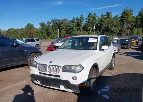2007 BMW X3 3.0Si from USA, damaged, VIN WBXPC93417WF06331